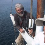 Lindsey on the Pilgrim