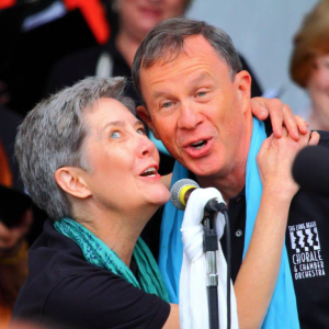 Don and his wife, Lee, singing at our Summer 2013 performance